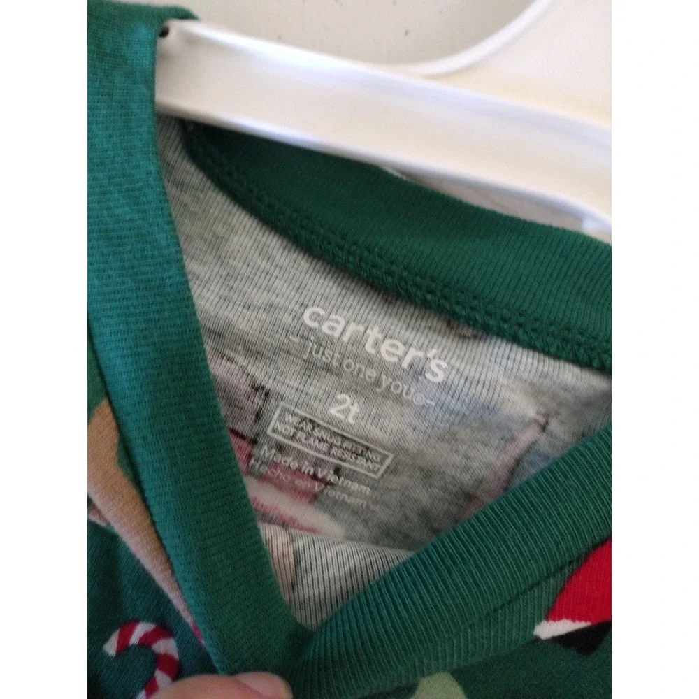 Carter's kids Santa‎ Claus pajama sets size 2t